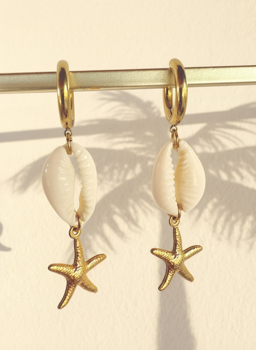 Boucles d'oreilles Néréa