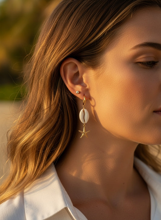 Boucles d'oreilles Néréa