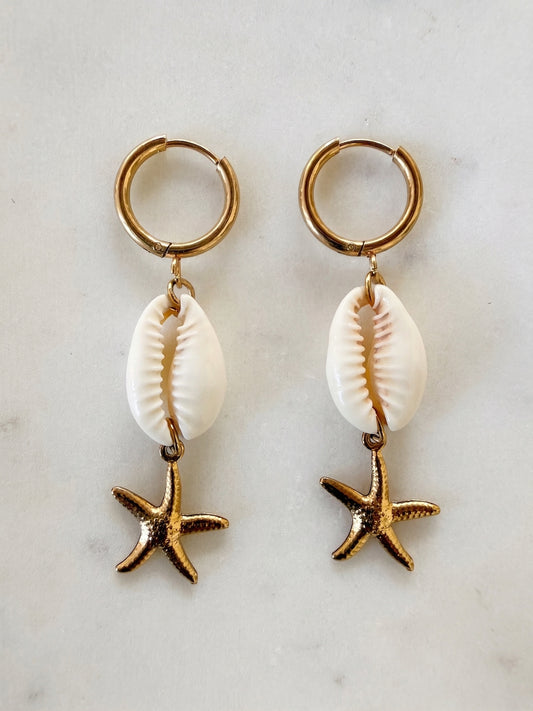 Boucles d'oreilles Néréa