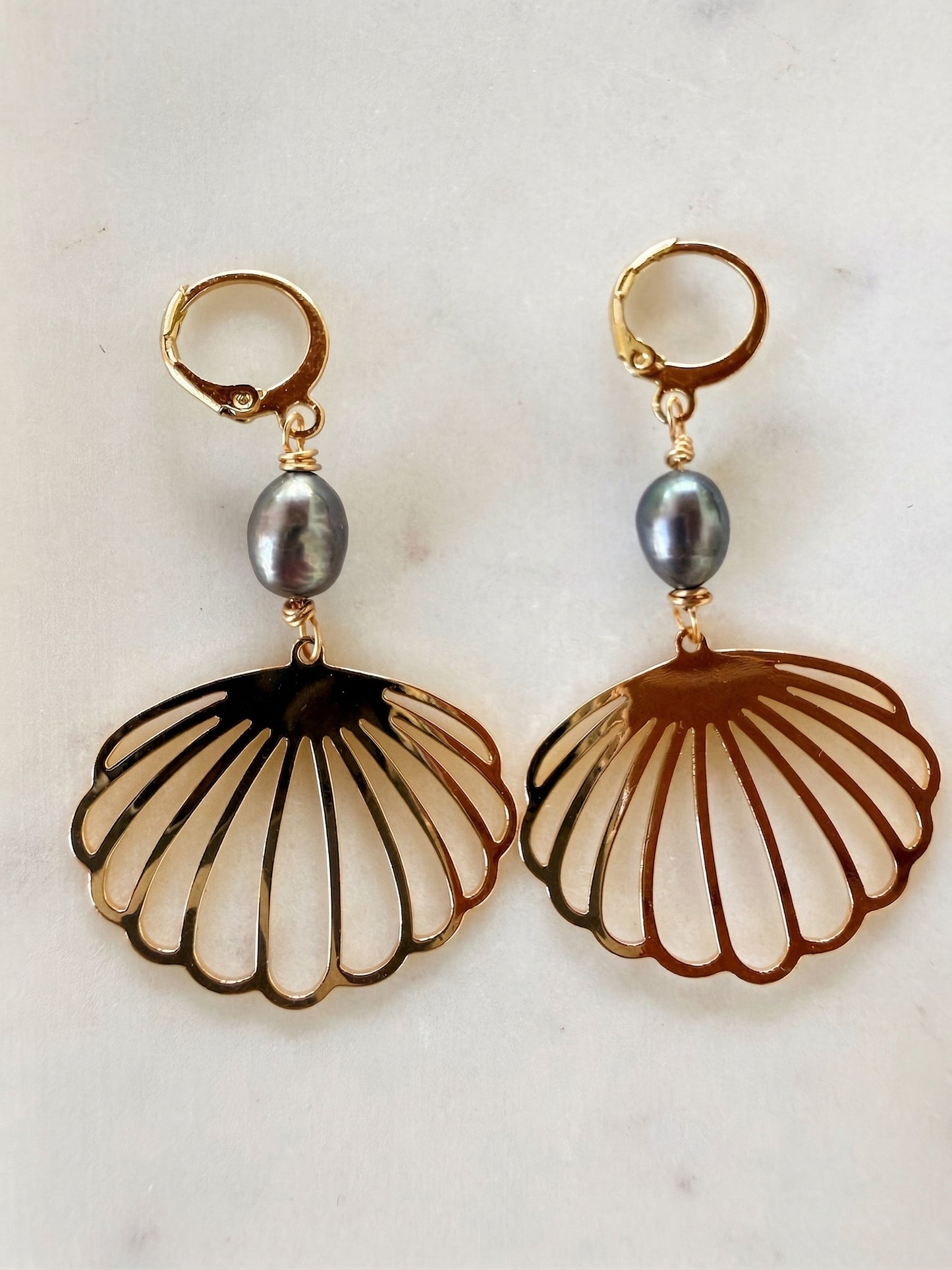Keishi Pearl Earrings