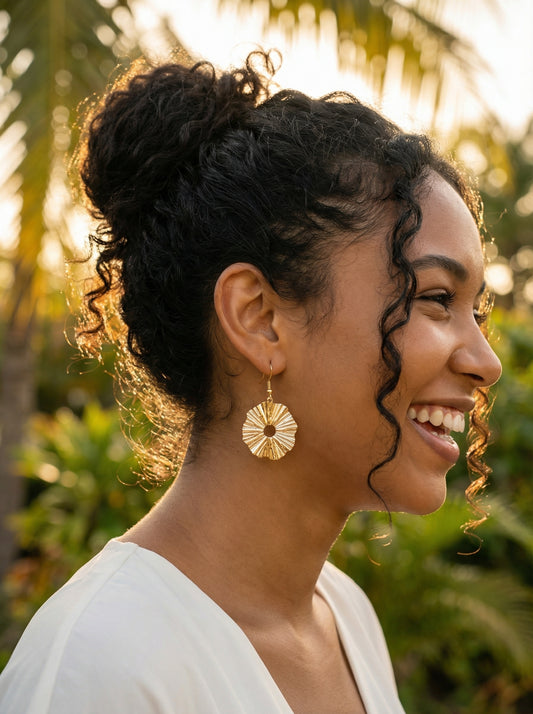 Boucles d'oreilles Flora